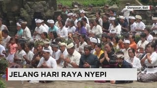 Persiapan Jelang Hari Raya Nyepi di Bali [upl. by Eislehc648]