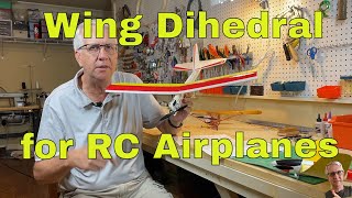 Wing Dihedral for RC Airplanes [upl. by Buxton569]