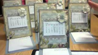 Easel Card Calendars [upl. by Nabi]