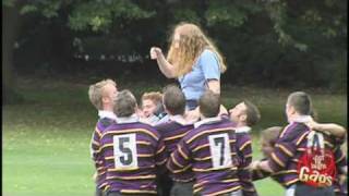 Rugby Team Attack Prank  Just For Laughs Gags [upl. by Avrenim]