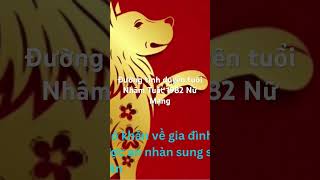 Đường tình duyên tuổi Nhâm Tuất 1982 Nữ Mạng [upl. by Cox]