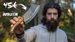 TEST Coltello di Amazon da Caccia e Bushcraft  Hobby Hut [upl. by Nanci462]