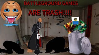 PLAYING THE WORST GAMES ON ROBLOX BATTLEGROUNDS EDITION [upl. by Cannell]