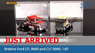 Brekina  Just Arrived 187 Ford LTL 9000 and CLT 9000 [upl. by Annaeiluj]