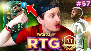 I destroyed FUT Champs with a Loan Wildcard STRIKER Traore FIFA 23 RTG 57 [upl. by Glynias]