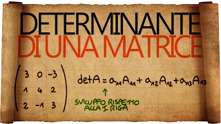 Determinante di una Matrice [upl. by Leontina]