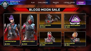 NEXT STORE UPDATE quotBLOOD MOONquot  Apex Legends [upl. by Strepphon]