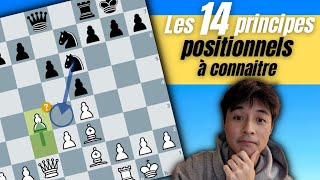 Les 14 principes positionnels à connaître aux échecs [upl. by Anerok991]