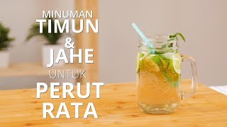 Minum Ramuan ini Untuk Perut Rata Secara Alami  Infused Water [upl. by Shanie169]