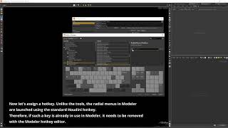 Modeler 2023 Using Houdini Radial Menus [upl. by Leikeze]