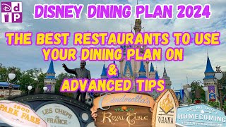 Disney Dining Plan  Most Expensive Restaurant List amp Advanced Tips  Disney World 2024 [upl. by Akenn]