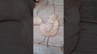 Gallina shabby chic Fai da teRiciclo creativoSpring craft ideas [upl. by Quinta]