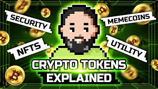 What Are Crypto Tokens From Security to Memecoins and NFTs  Blum Academy [upl. by Alake200]