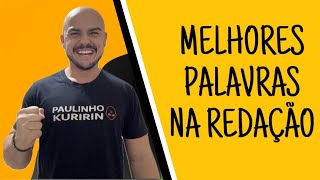 Melhores palavras na redação [upl. by Lourie]