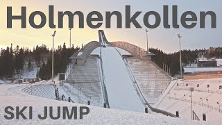 Holmenkollen ski jump Oslo Norway [upl. by Nosille336]