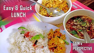 எழிமையான  எளிதான குறைந்த நிமிடத்தில் ஒரு மதிய உணவு  SIMPLE  EASY LUNCH [upl. by Jeff]