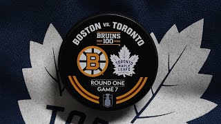 Toronto Maple Leafs vs Boston Bruins GAME 7 TONIGHT at 8PM ET [upl. by Samul]