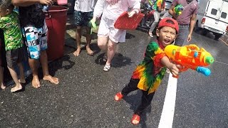 Karon Songkran 2017 Phuket  GoPro [upl. by Zacharia]