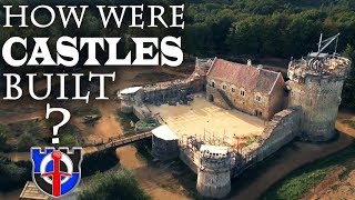 How were castles built  constructed in the medieval period [upl. by Hoo]