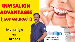 Cost of Affordable Invisalign in Chennai  Invisalign and Braces Advantages Tamil  DrMKP [upl. by Eikcaj]