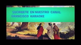 POR LA CALSADA DE EMAUS KARAOKE CUMBIA SIN VOZ [upl. by Evilc]