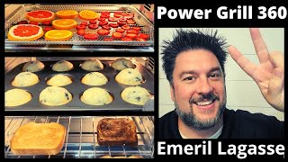 Emeril Lagasse Power Grill 360 tested Dehydrate Bake and Toast in an airfryer 439 [upl. by Naujat]