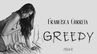 Greedy  Tate Mcrae Slowed  cover by Francisca Correia [upl. by Kraska529]