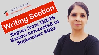 IELTS Writing Topics September 2021  Writing Task Sep 2021 [upl. by Dari]