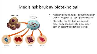 Naturfag  Genmodifisering og bioteknologi [upl. by Latt]