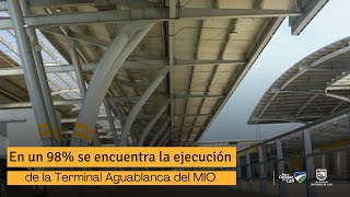 Terminal Aguablanca del MIO culminará obras en febrero [upl. by Einnob]