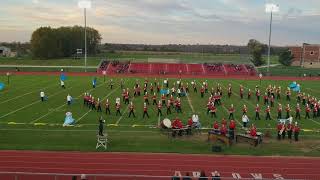 Bellefontaine Marching Band 2017  quotA Sky Full of Starsquot [upl. by Acinad553]