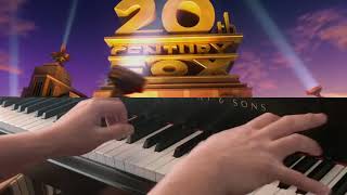 Top 10 Classic Movie Studios Theme Songs Intros on PianoFart GUN Ft my son [upl. by Carlita]