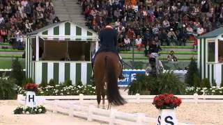 Adelinde Cornelissen with Parzival  WEG 2014 Dressage Grand Prix Special [upl. by Noskcaj]