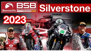 BRITISH SUPERBIKES 2023 SILVERSTONE UK [upl. by Dyal]