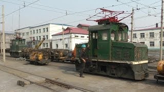 Narrow gauge mining railways in Fuxin  China [upl. by Alyekahs]