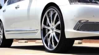 Lexani Wheels Lexus ls 460  24quot LF709 [upl. by Shaefer]