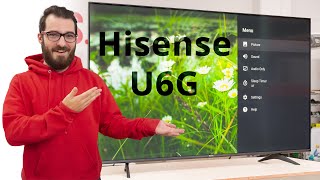 Hisense U6G TV Review  Budget model with great performance [upl. by Leigh]