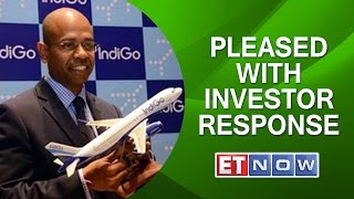 InterGlobe Aviation President Aditya Ghosh Pleased With Investor Response [upl. by Bullough]