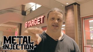 Corpsegrinder of CANNIBAL CORPSE Loves Clearance Shopping At Target  Metal Injection [upl. by Ainedrag327]