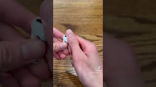 How to easily remove AirPods Pro ear tips properly without breaking them [upl. by Sudbury]