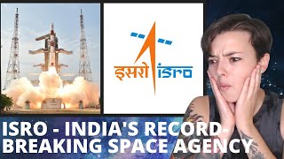 ISRO  Indias RecordBreaking Space Agency  REACTION [upl. by Nimsaj]