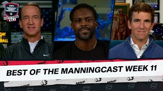 Best of the ManningCast Week 11  Monday Night Football with Peyton amp Eli [upl. by Abelard]