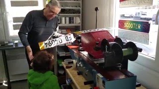 How is made number plates [upl. by Cariotta616]