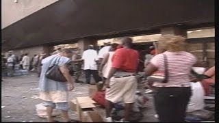 From the archives Raw look at the scene outside Superdome days after Katrina [upl. by Hwu288]