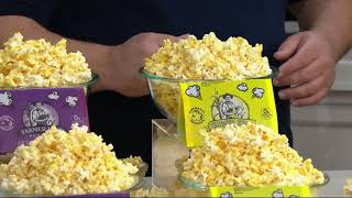 Farmer Jons 25 35oz Combo Pack Virtually Hulless Popcorn on QVC [upl. by Lorn]