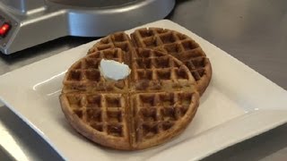 Belgian Whole Wheat Waffle Recipe  Cooking Tips amp Recipes [upl. by Annaul151]