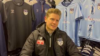 Manager Interview OUFC 3  4 Newton Aycliffe  NPL 030224 [upl. by Ardnwahsal385]