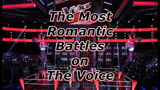 The Most Romantic Battles on The Voice [upl. by Gabby96]