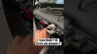 Tesla Model Y SR Servis yok demeyin  teslamodely modely servis [upl. by Emmuela]