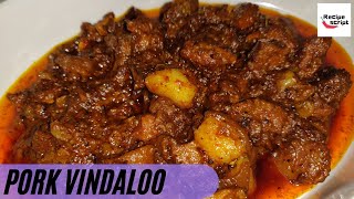 Pork Vindaloo Anglo Indian Style  Pork Vindaloo Recipe  How to Make Pork Vindaloo  Recipe Script [upl. by Nainatrad]